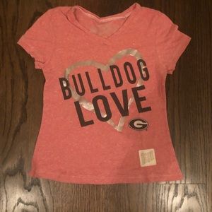 Girls Georgia Bulldogs Soft T-Shirt